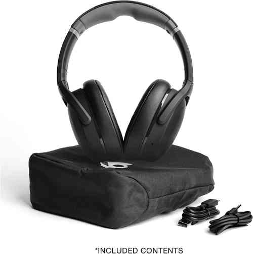 Skullcandy Crusher Evo Wireless Over-Ear Bluetooth Headphones for iPhone and Android with Mic / 40 Hour Battery Life